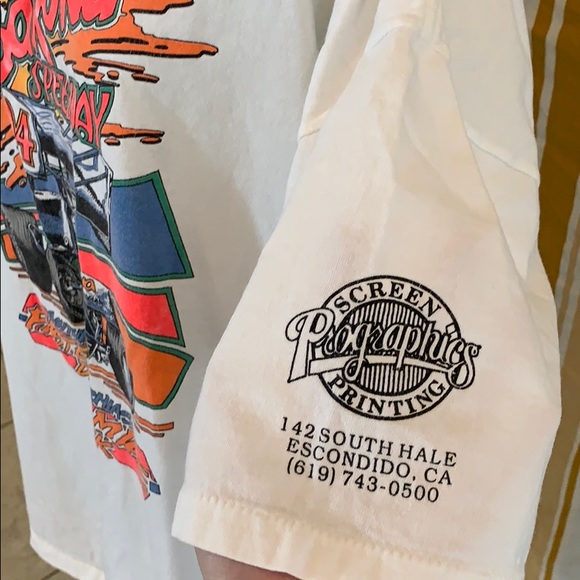 Vintage 90s Barona Speedway Shirt 1994 - Picture 3 of 6